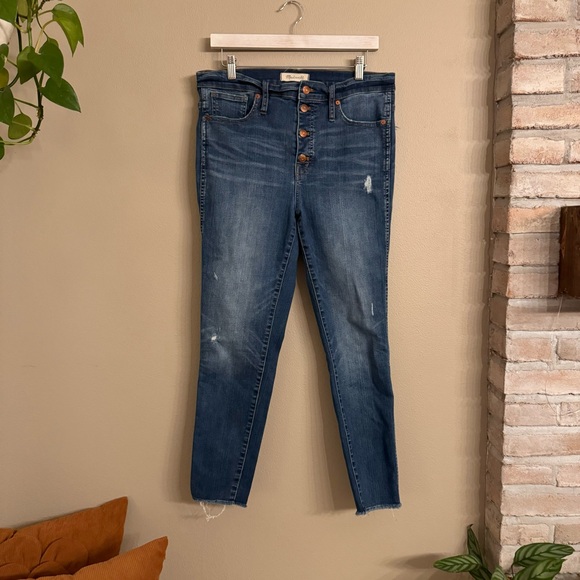 MADEWELL 10” Skinny High‎ Rise Jeans - Picture 2 of 10